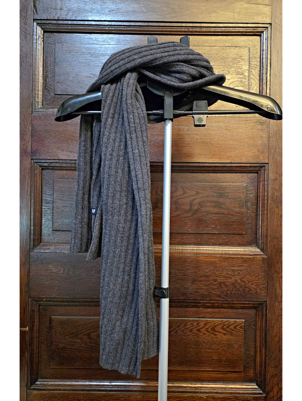 Gap Gray Knit Scarf Solid Winter Style Scarf